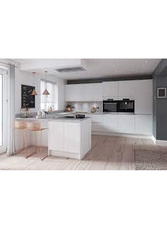 WISDOM Matte White Wallpaper Wall Sticker And Furniture Decorative Home Improvement (45Cm By 300Cm Matte White Wallpaper) - Image 2