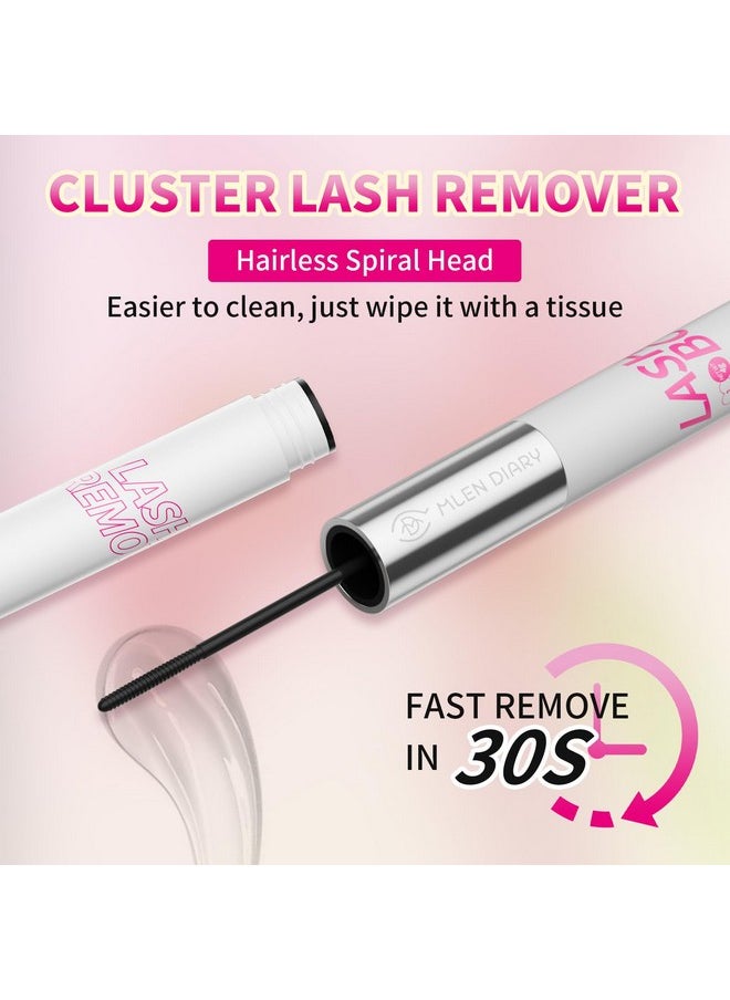 MLEN DIARY - Lash Bond And Remover 2 In 1 Cluster Lash Glue And Lash Glue Remover 24 Hours Long Lasting Super Strong Hold Waterproof Nonirritating Lash Extensions Adhesive Fast Removal No Residue - Image 1