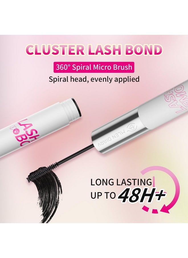 MLEN DIARY - Lash Bond And Remover 2 In 1 Cluster Lash Glue And Lash Glue Remover 24 Hours Long Lasting Super Strong Hold Waterproof Nonirritating Lash Extensions Adhesive Fast Removal No Residue - Image 1
