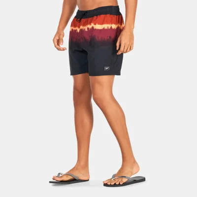 speedo Men's Placement Leisure 16-Inch Swimming Shorts