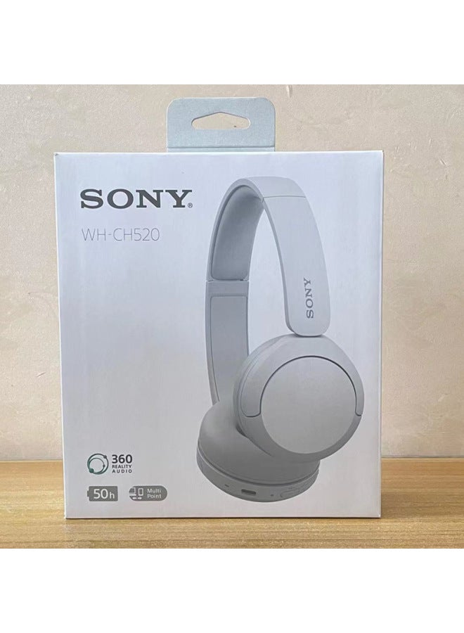 Sony/Sony WH-CH520 Comfortable High Efficiency Headset Wireless Bluetooth Call Headset-Color:Brown  - Image 3