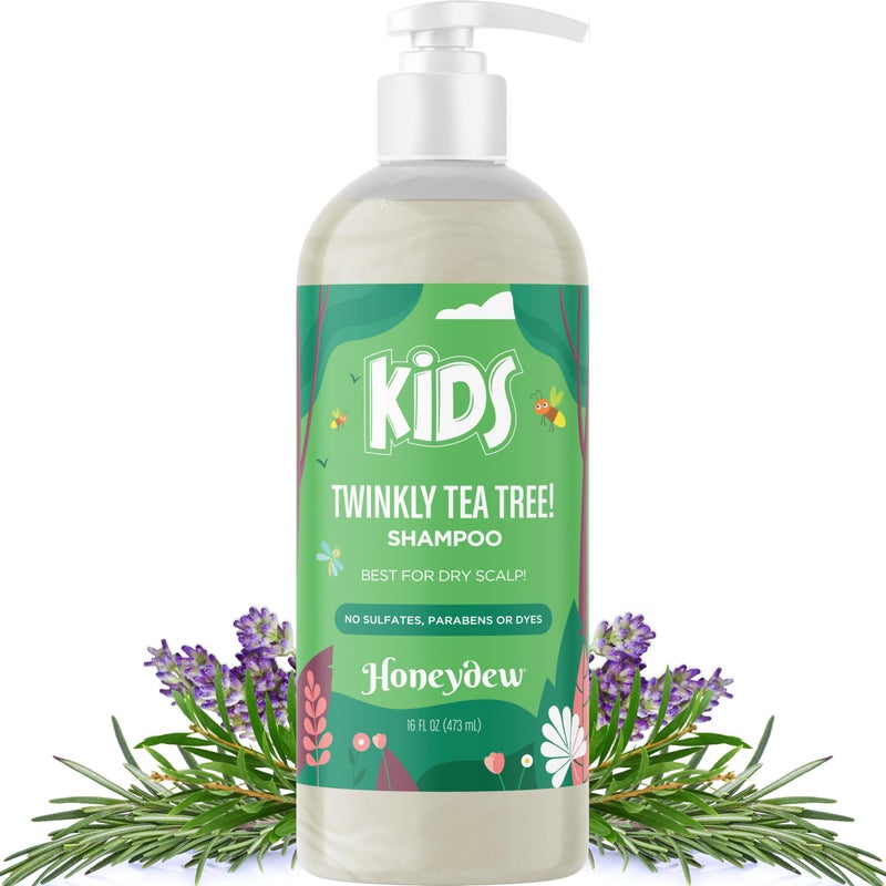 HONEYDEW Cleansing Kids Shampoo for Dry Scalp - Dry Flaky Scalp Care Shampoo for Kids and Hair Build Up Remover with Tea Tree Oil and Rosemary Essential Oils for Hair Care - Cleanser for Build Up - Image 1