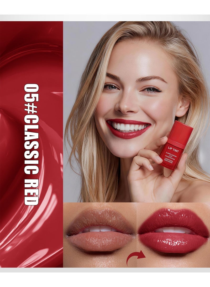 ZMDREAM Glossy Mirror Lip Tint 05 Classic Red | Juicy High-Shine Finish, Lightweight Non-Sticky, Hydrating Lip Color - Image 2