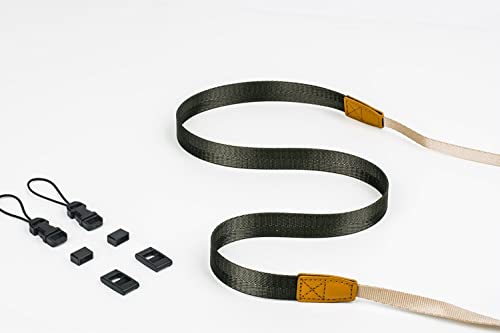 AOLLCCAE Universal Adjustable Slim Shoulder Sling Neck Strap for All Camera DSLR SLR (Grey) - Image 3
