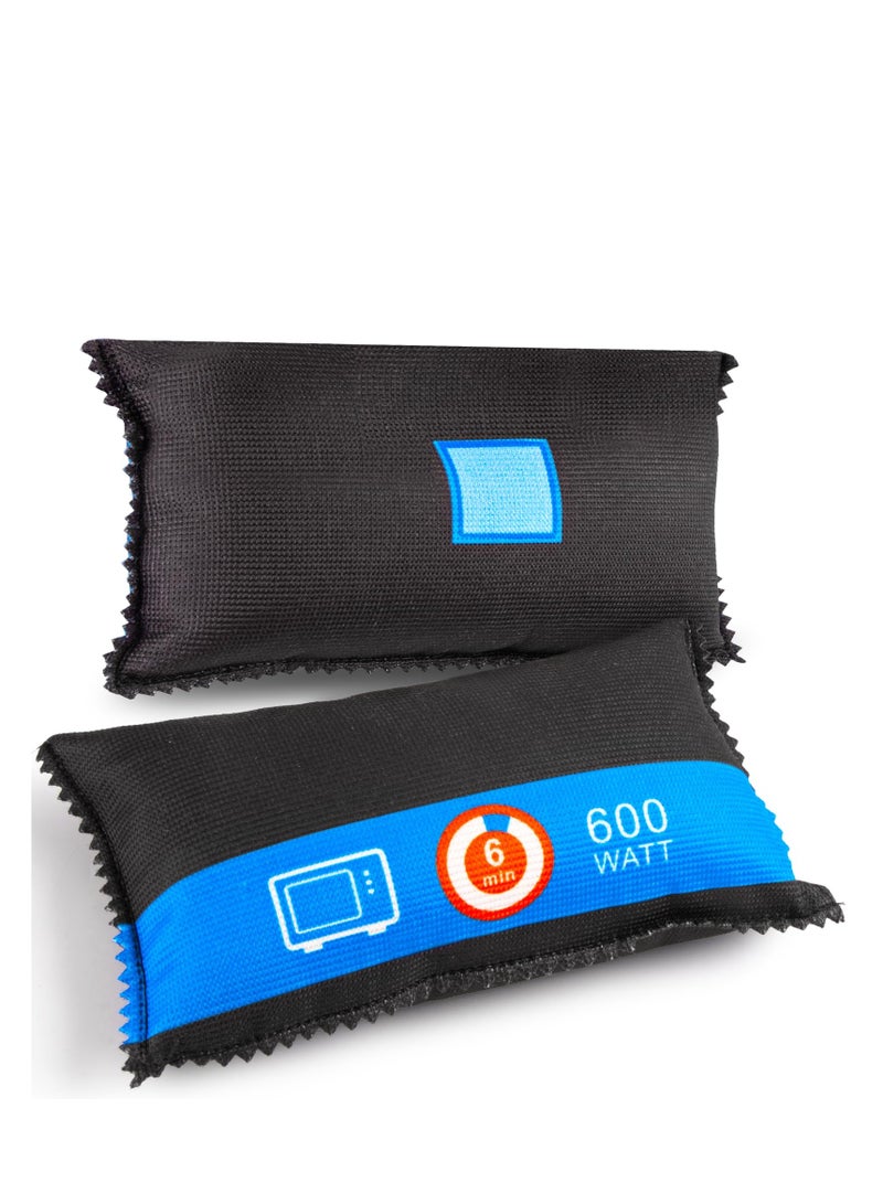 SYOSI Silica Gel Car Dehumidifier, Eliminates Excess Moisture, Silica Gel Moisture Bag, Vapor Absorbing and Car Window Defogging, for Car Windscreens Indoor, Reusable, Car Closet, Interior - Image 1