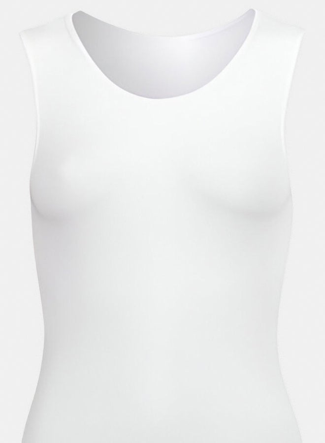 Silvy Lycra Wave2 Round Neck Sleeveless Bodysuit Underwear For Women - Image 2