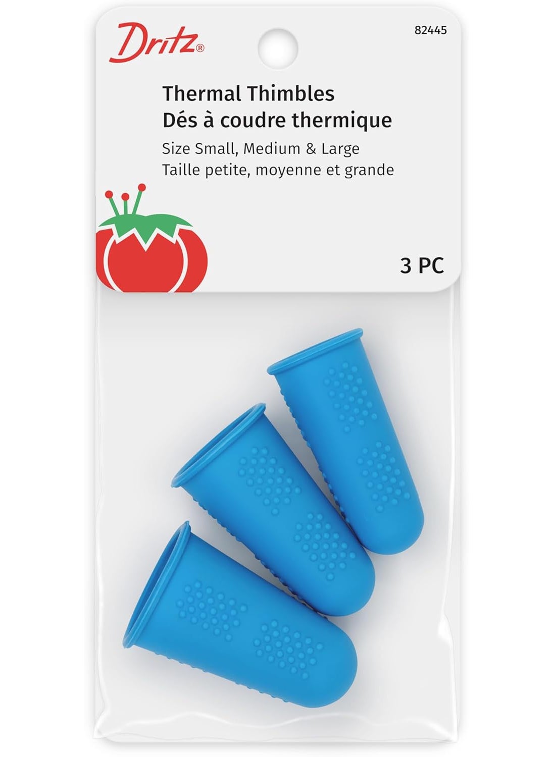 Dritz Dritz Clothing Care 82445 Thermal Thimbles Small Medium  Large 3Count  - Image 1