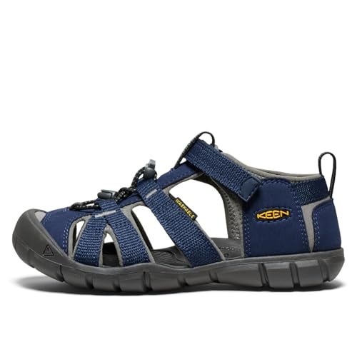 KEEN Unisex-Child Seacamp 2 CNX Closed Toe Sandals, Naval Academy/Drizzle, 1 - Image 3
