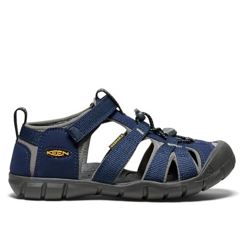 KEEN Unisex-Child Seacamp 2 CNX Closed Toe Sandals, Naval Academy/Drizzle, 1 - Image 2