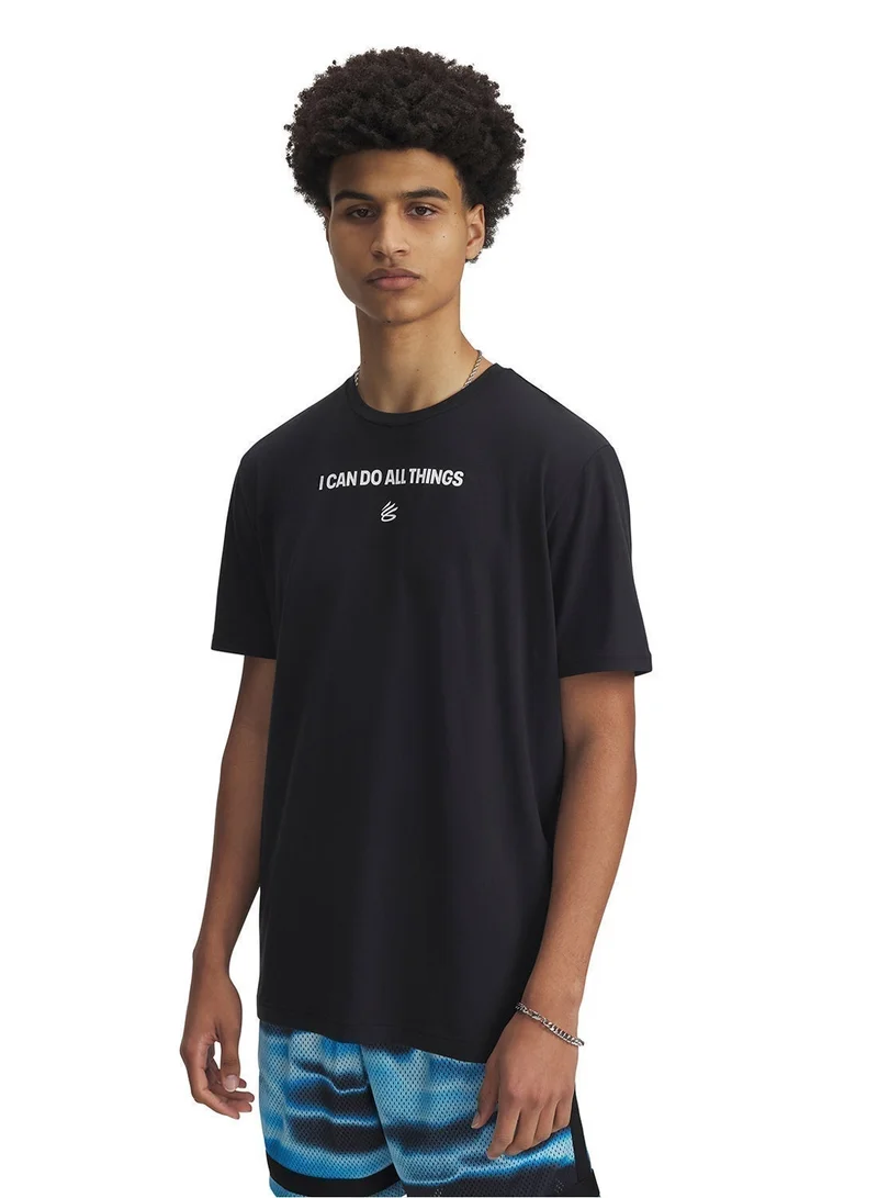 اندر ارمر تيشيرت كاري بلايبل