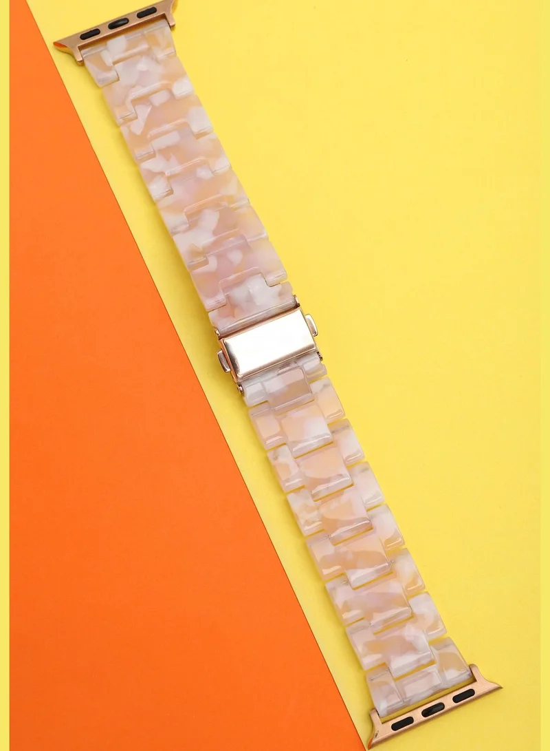 Haute Sauce Textured Acrylic Apple Watch Strap For Women | 38mm/40mm/41mm