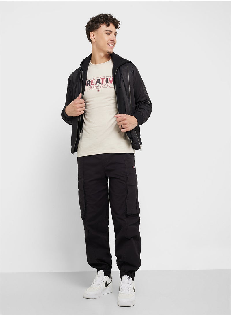 Seventy Five Basics Graphic Long Sleeve T-Shirt  - Image 4