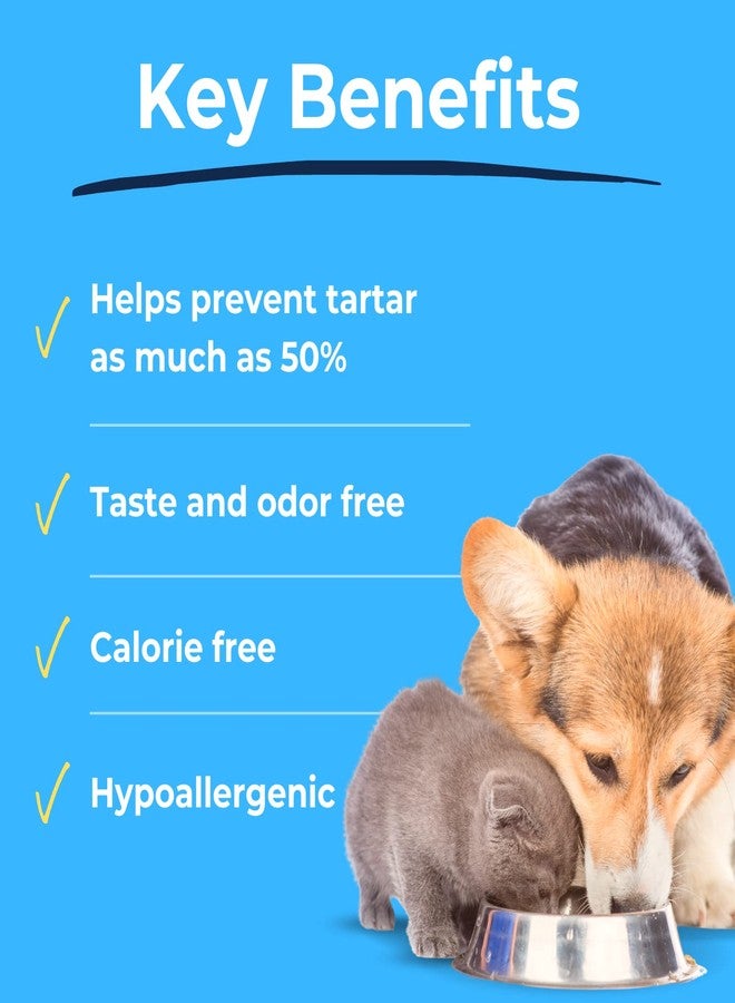 Tartar Shield DentaTabs | Dog & Cat Dental Mouthwash Water Additive Powder | Fights Tartar Plaque & Bad Breath Cleans Teeth & Gums | Natural Pet Oral Health Support | Hypoallergenic & Calorie-Free - Image 3