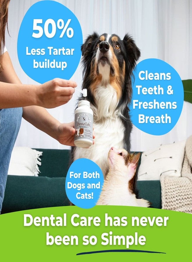 Tartar Shield DentaTabs | Dog & Cat Dental Mouthwash Water Additive Powder | Fights Tartar Plaque & Bad Breath Cleans Teeth & Gums | Natural Pet Oral Health Support | Hypoallergenic & Calorie-Free - Image 2