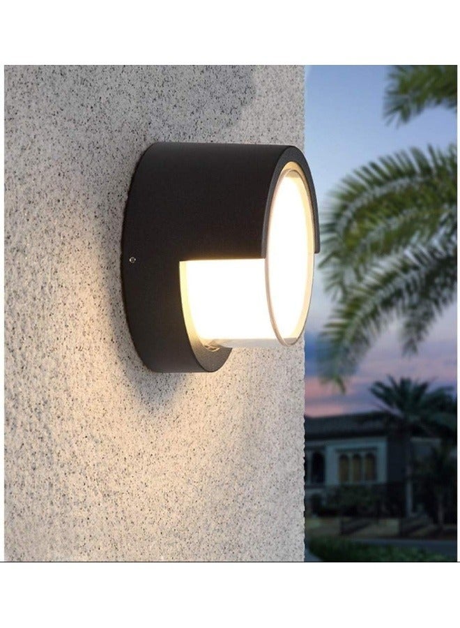 Outdoor Wall Sconces Lights Waterproof, Aluminum Glass Ip44 Waterproof, Exterior Wall Sconce For Indoor, Front Door, Patio, Hallway, Porch, Garden, Garage, Post, Garden Light Wall. - Image 1
