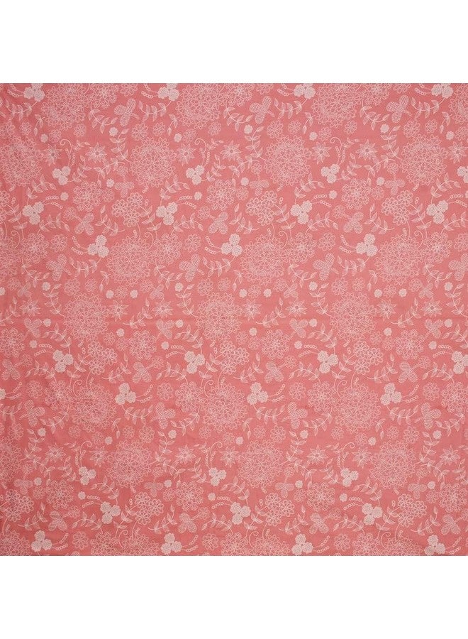 BSB HOME® 200 TC 100% Cotton Feel Bedsheet for Double Bed with Two King Size Pillow Covers Soft/Breathable Wrinkel Free - 90x100 Inches - (Multicolour, Light Pink) - Image 4