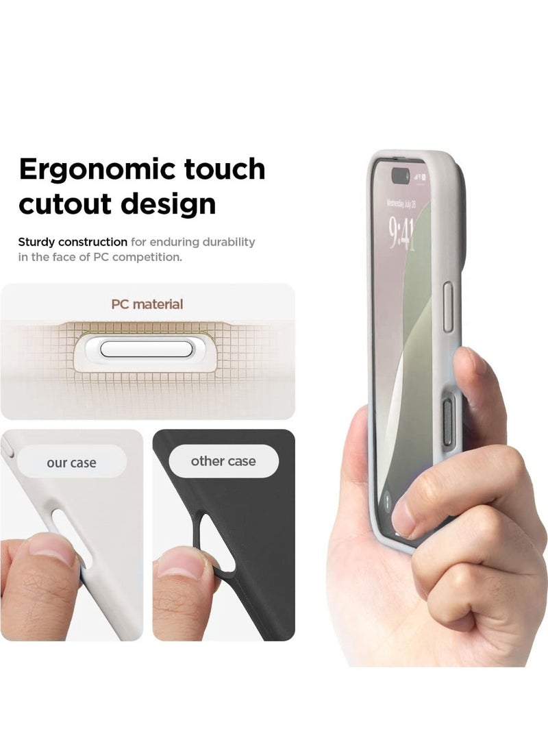 X-level - Liquid Silicone Case Cover For iPhone 16 Pro,Silky Soft Touch Full Body Protective Phone Case Anti Scratch Shockproof Cover With Microfiber Lining,Slim Protective Back Cover with Comfortable Hold Touch Feeling and Anti-fingerprint - Image 1