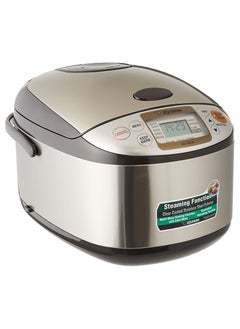 Zojirushi Electronic Rice cooker/ warmer 1.8 ltr, Stainless brown  - Image 1