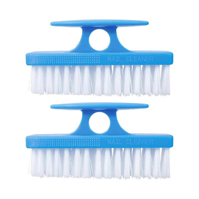 Superio Nail Brush for Cleaning Fingernails Toe  Foot  AllPurpose Stiff Scrub Brush  Blue - Image 1