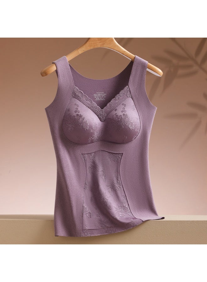 NIBEMINENT Thermal Underwear Tank Tops For Fine Woman Base Cold Weather Winter Thermal Bottom Shirts Long Thermal Ladies Undershirts - Image 1