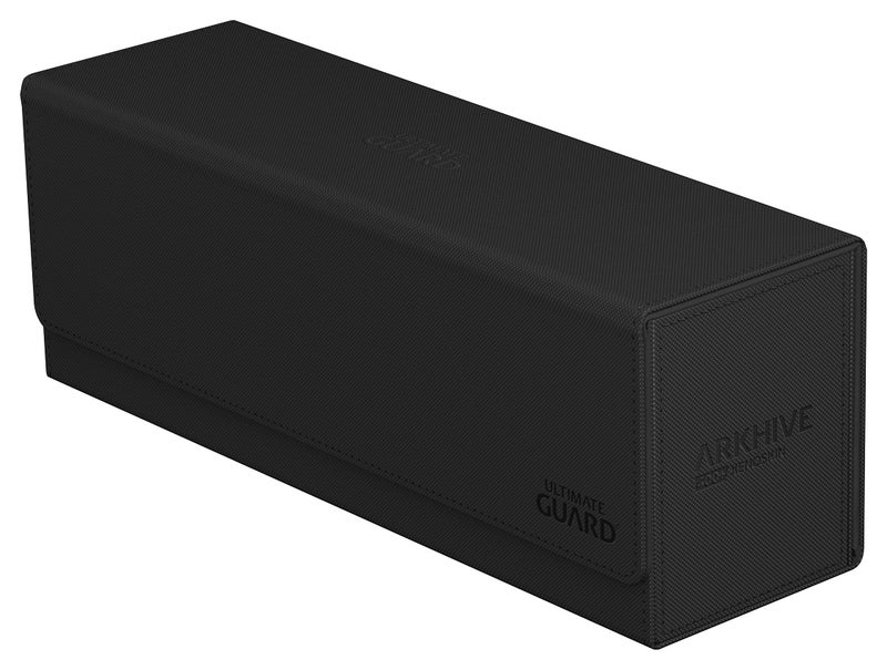 Ultimate Guard Arkhive 400 Deck Case for 400 DoubleSleeved TCG Cards Black Compatible with Boulders Magnetic Closure Microfiber Inner Lining - Image 2