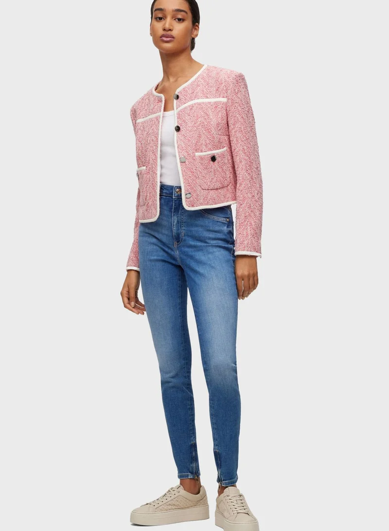 BOSS High Waist Skinny Jeans