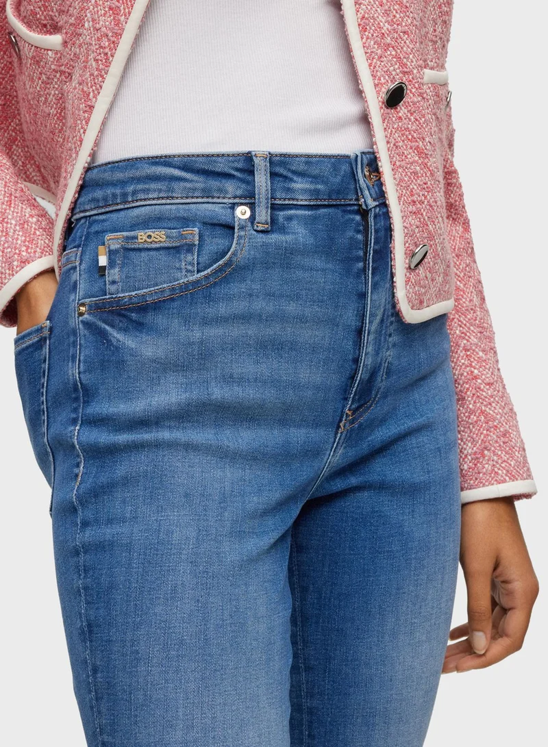 BOSS High Waist Skinny Jeans