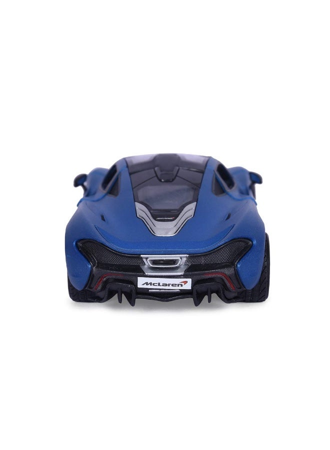 Motormax 1:24 Scale McLaren P1 Die-Cast Model Car – Blue, Collectible Supercar Toy Vehicle - Image 2