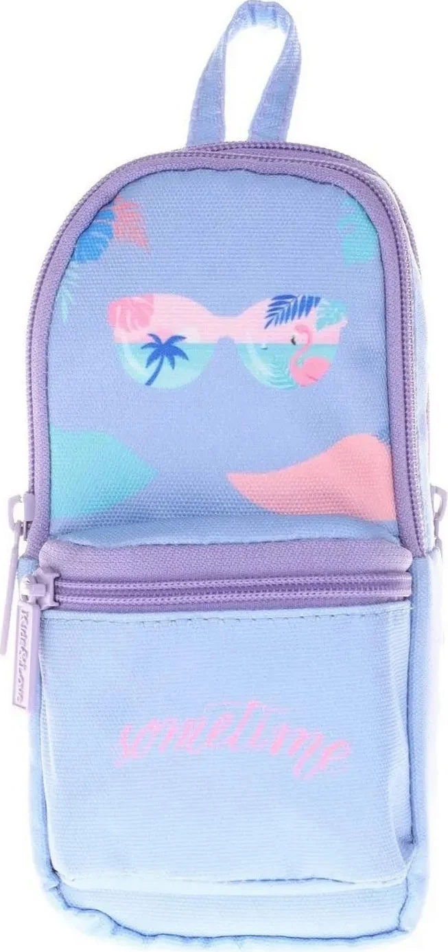 ايلاتي Rainbow Junior Bag Pen Holder Two Compartment Pencil Case K2446
