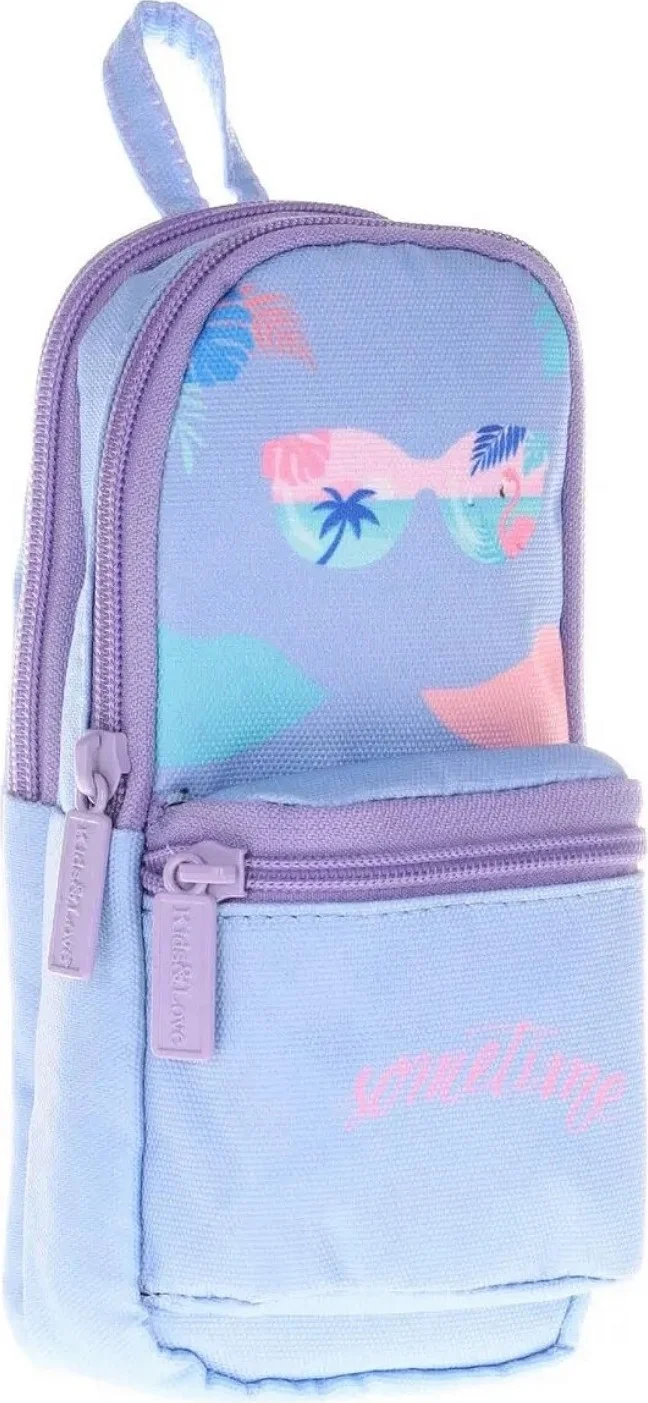 ايلاتي Rainbow Junior Bag Pen Holder Two Compartment Pencil Case K2446