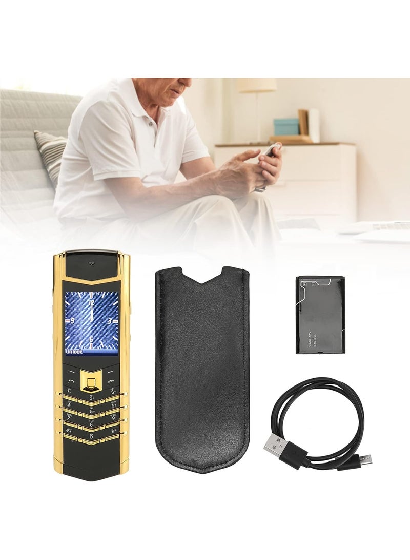 HOPE Dragon Gold Luxury Keypad Cell Phone – Stylish Classic Feature Mobile - Image 4