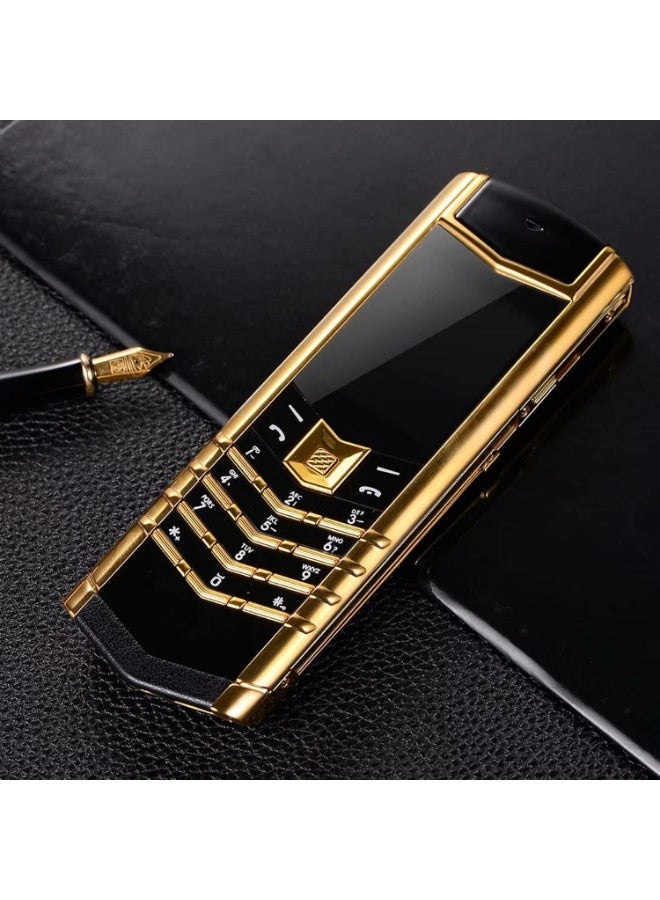 HOPE Dragon Gold Luxury Keypad Cell Phone – Stylish Classic Feature Mobile - Image 3