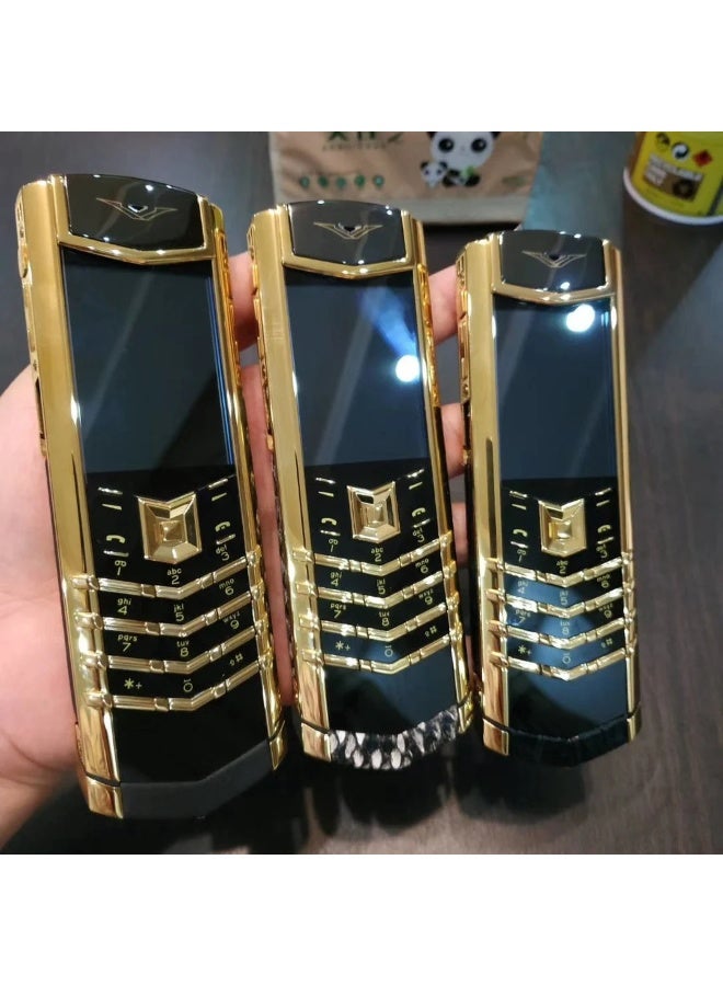 HOPE Dragon Gold Luxury Keypad Cell Phone – Stylish Classic Feature Mobile - Image 5