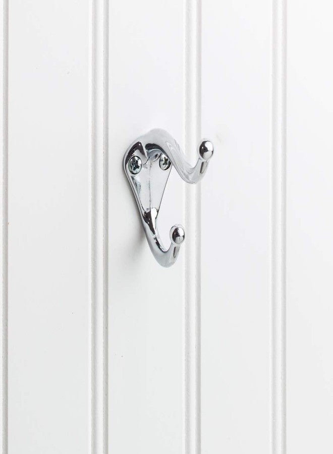 Elements YD10-231PC Kingsport 2-5/16" Traditional Double Prong Robe Hook - Image 2