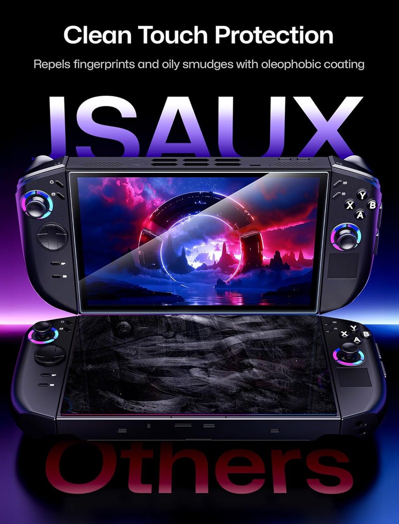 jsaux 2 Pack Screen Protector for Legion Go Gen 2 Handheld 2025 (8.8 inch), Easy to Install with Guidance Frame, 9" Full Coverage, Anti-Scratch Ultra HD Tempered Glass Cover Accessories - Image 5