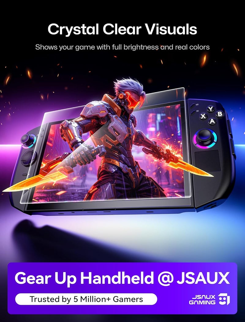 jsaux 2 Pack Screen Protector for Legion Go Gen 2 Handheld 2025 (8.8 inch), Easy to Install with Guidance Frame, 9" Full Coverage, Anti-Scratch Ultra HD Tempered Glass Cover Accessories - Image 2