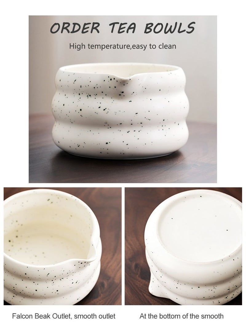 GuRiver 4PCS Matcha Whisk Set Bamboo Matcha Tools for Stirring Matcha Tea Matcha Tea Tool Matcha Tea Set Traditional Tea Set - Image 2