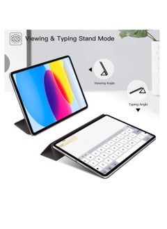 Protect Magnetic iPad Case For iPad 10th Gen 2022 10.9 inch Premium Quality Slim Stand Case with Auto Sleep and Awake function  - Image 4