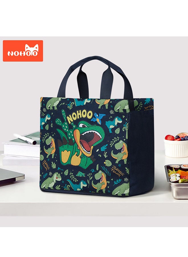 Nohoo Kids Tuition Bag / Hand Lunch Bag Dino - Green  - Image 5