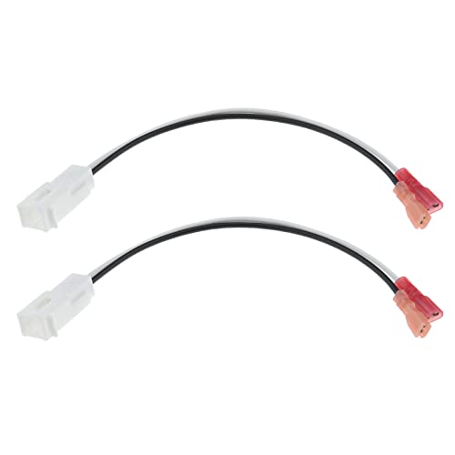 Micro Traders مايكرو تريدرز 2PCS موصل أسلاك مكبر الصوت للسيارة 72-7902 متوافق مع دارت جورنّي رام 1500 2500 3500 4500 5500 أفينجر كاليبر تشالنجر تشارجر ماغنوم غراند كارافان - Image 1