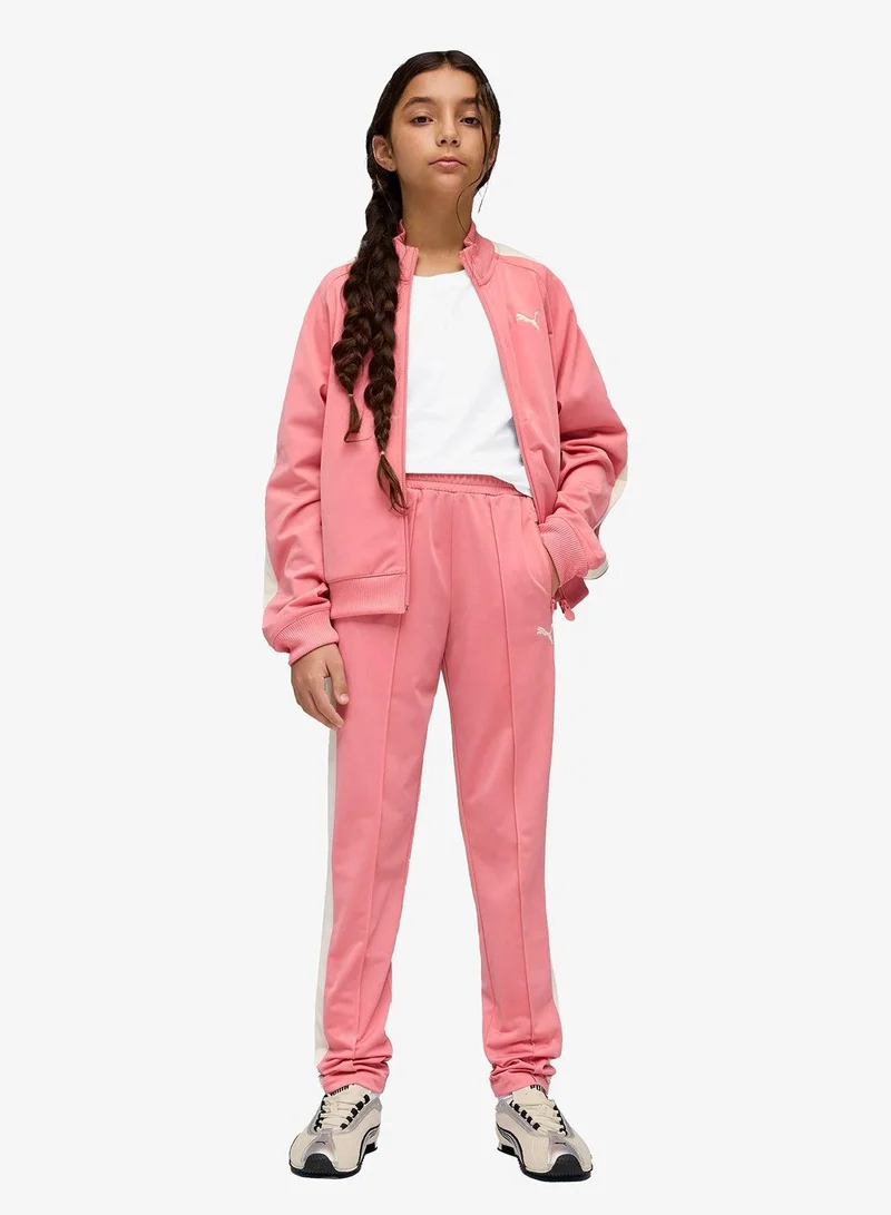 Puma Wild Pink Youth T7 Always On Slim Track Pants for Women | Best Price UAE