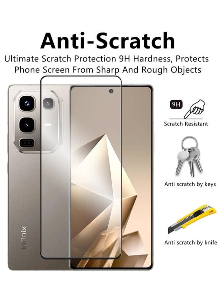2 in 1 For Infinix Note 50S (2025) Screen & Camera Protection - High transparency full coverage security protector  - Image 3