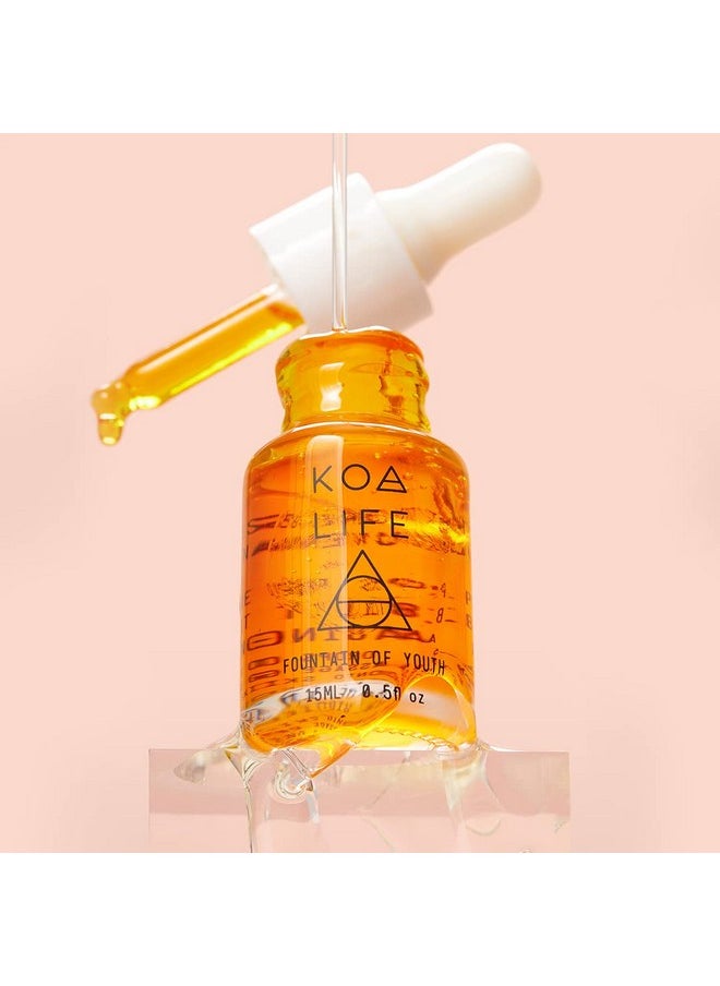 KOA LIFE Antiaging Set Antiaging Facial Oil, Deep Hydration, Rosehip Oil, Gua Sha Massage Stone, Organic Ingredients, Allergen Free 0.5 Oz  - Image 5