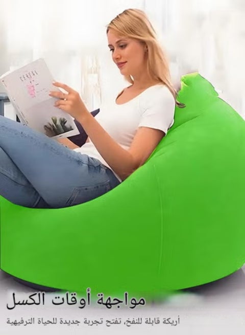 Inflatable sofa chairs are suitable for living rooms and bedrooms. Inflatable lazy sofas and camping reclining chairs are portable and easy to store.