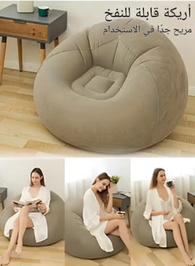 Inflatable sofa chairs are suitable for living rooms and bedrooms. Inflatable lazy sofas and camping reclining chairs are portable and easy to store. - Image 5