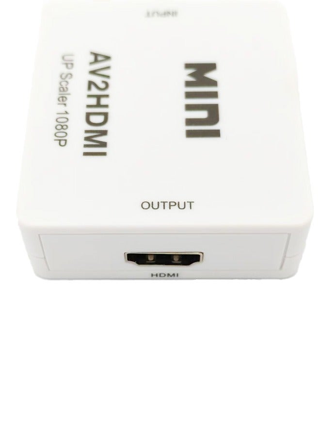 جيوستوس AV2HDMI CPOSINT CVBS محول محول أبيض  - Image 5