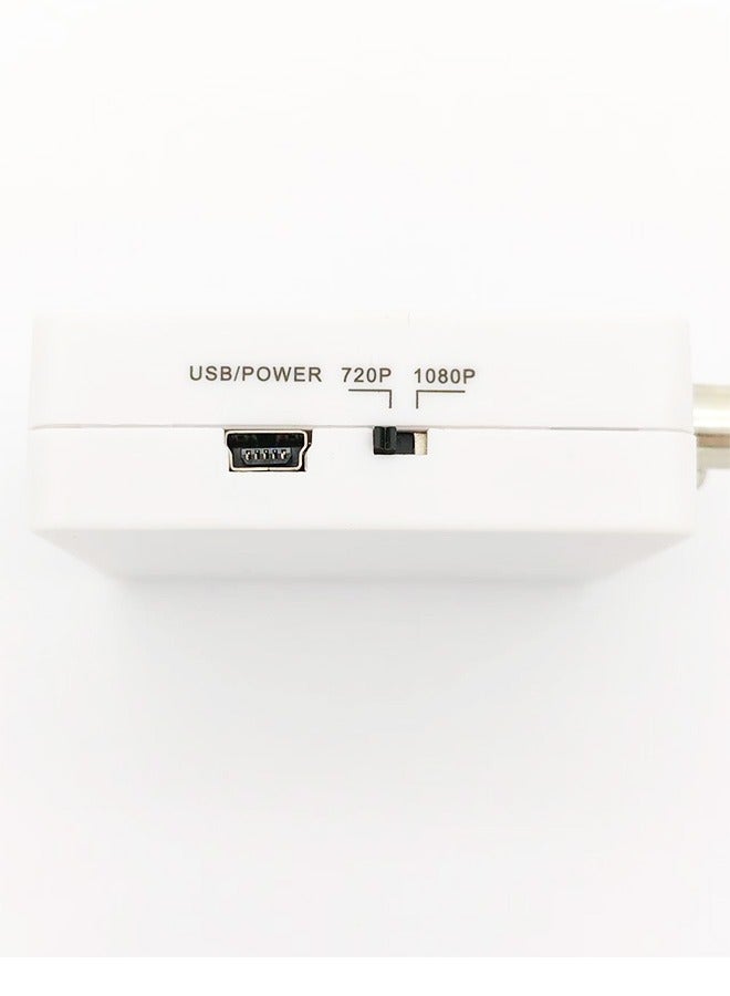 جيوستوس AV2HDMI CPOSINT CVBS محول محول أبيض  - Image 3