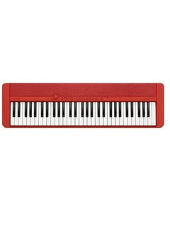 CASIO Casio CT-S1RD 61-Key Touch-Sensitive Portable Keyboard-Red  - Image 1