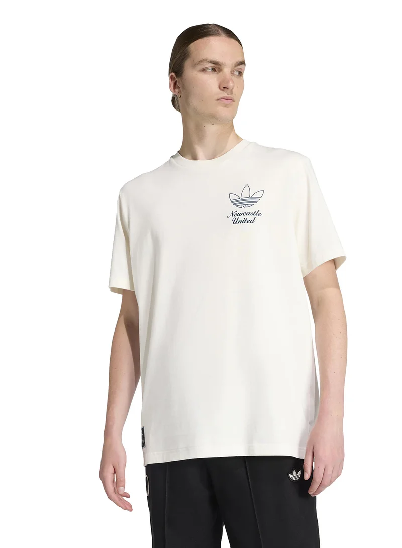 Adidas Newcastle United Fc Terrace Icons Graphic T-Shirt