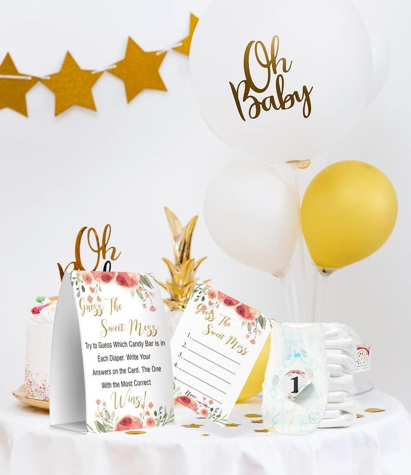 Pazag The Sweet Mess  Dirty Diaper gameBaby Shower Games The Sweet Name That Poogs007A - Image 2